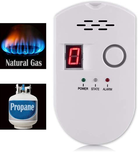 is there a propane leak detector|Amazon.co.uk: Propane Gas Detector Alarm